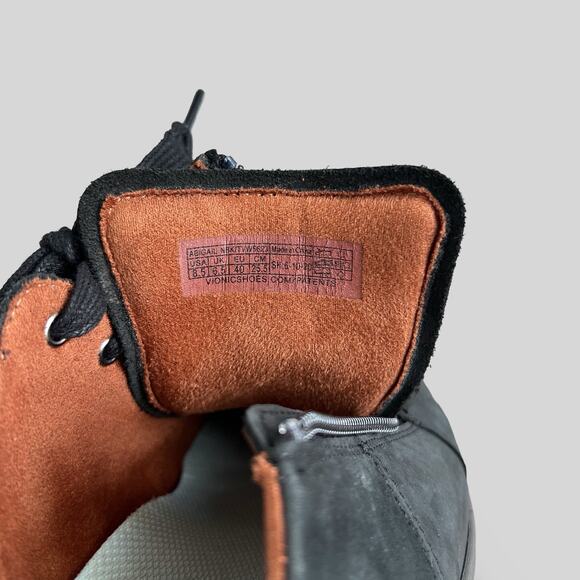 Vionic Abigail Black Nubuck Sneakers - Picture 9 of 9